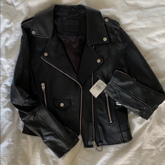 Nordstrom Jackets & Blazers - Vegan leather Moto jacket